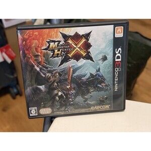 Nintendo 3DS Monster Hunter X Cross Japanese Version